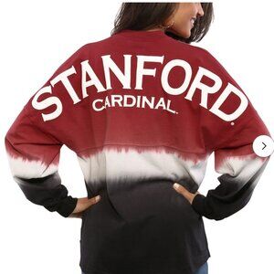Womens Small Spirit Jersey USA Stanford University Cardinals tie-dye t-shirt Tee